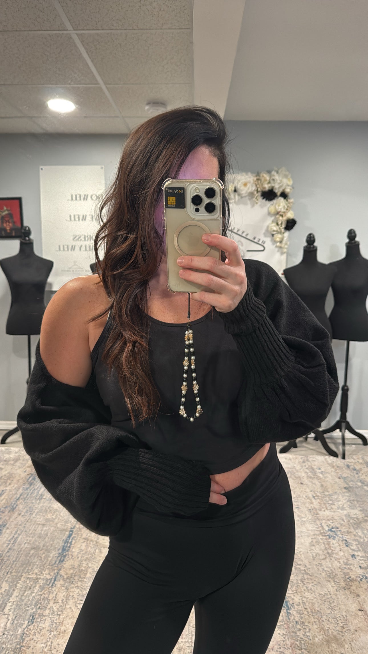 Collier Shrug Sweater