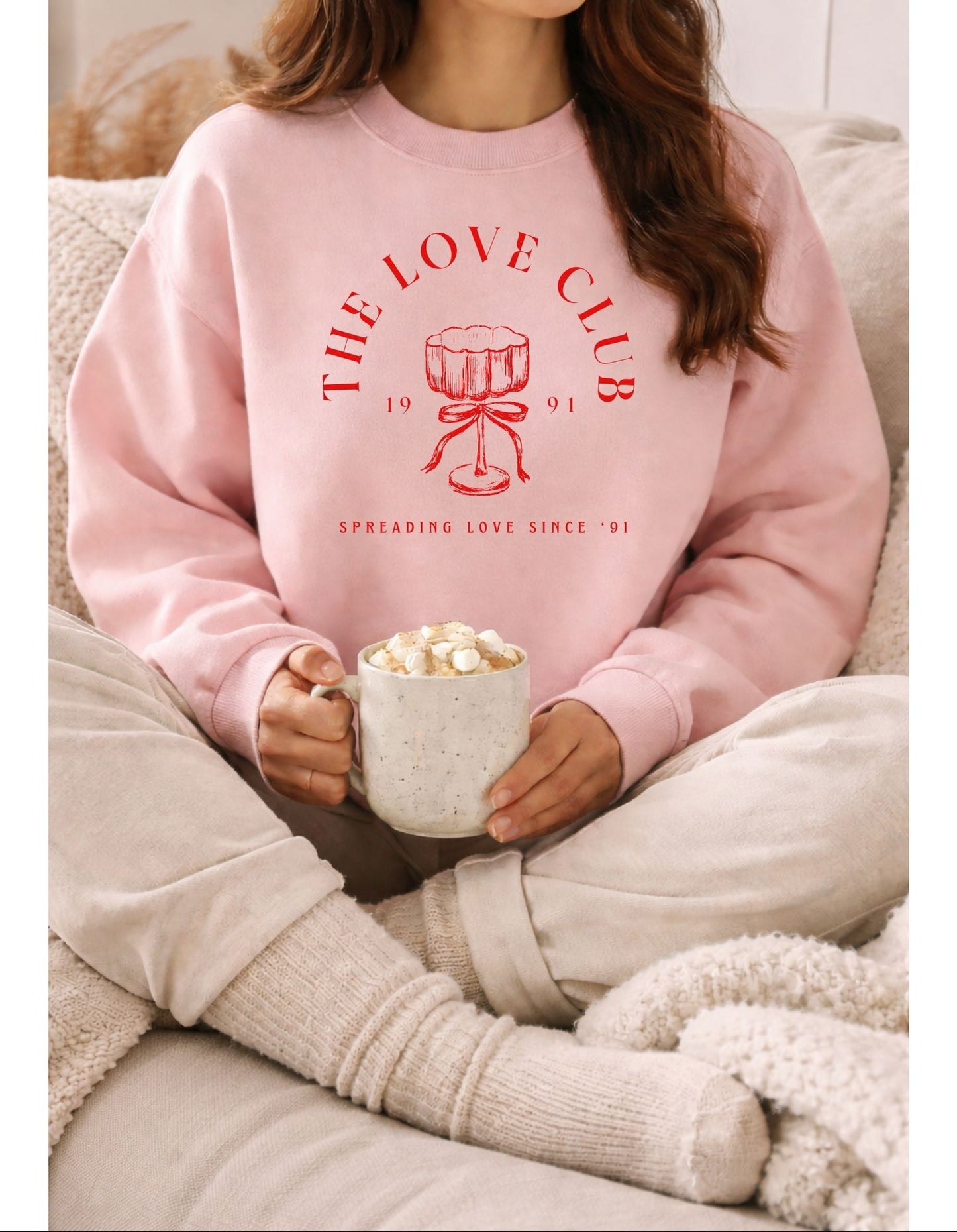THE LOVE CLUB CREWNECK