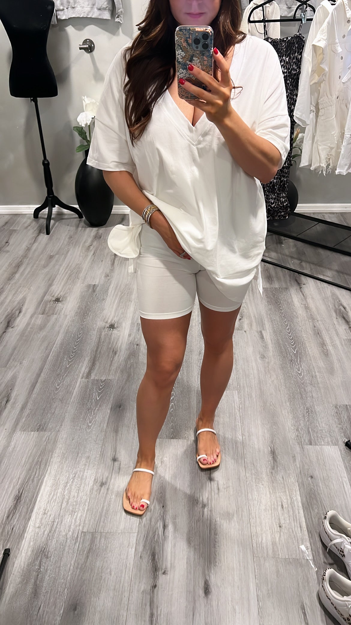 Adebayo Biker Shorts Set