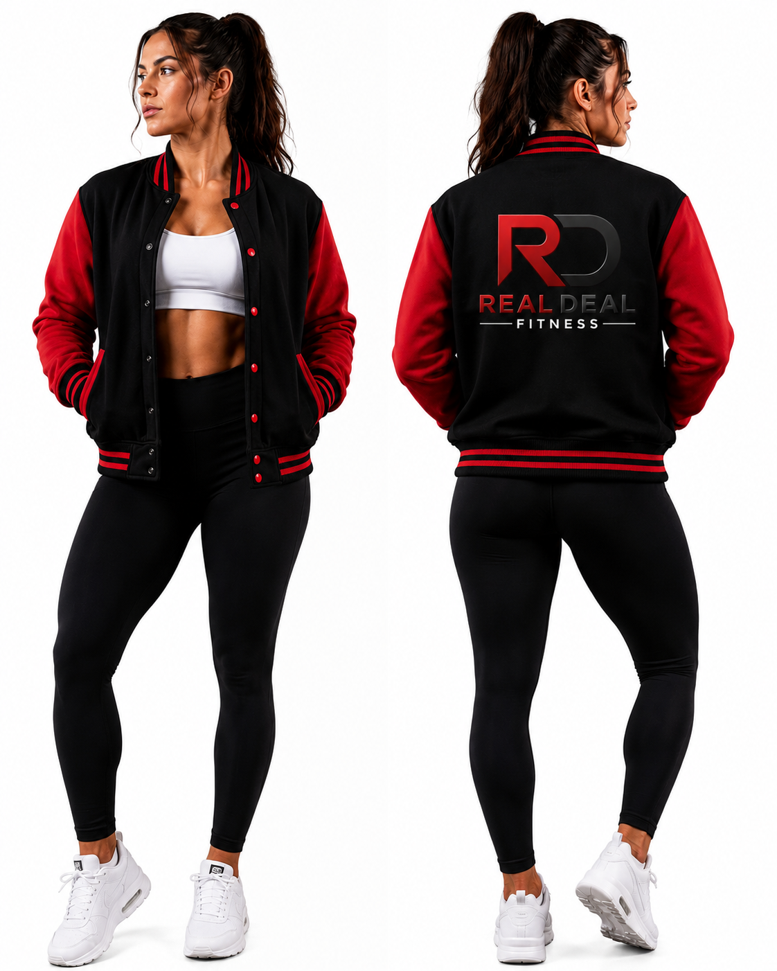 RD#88 REAL DEAL Heavyweight Letterman Jacket
