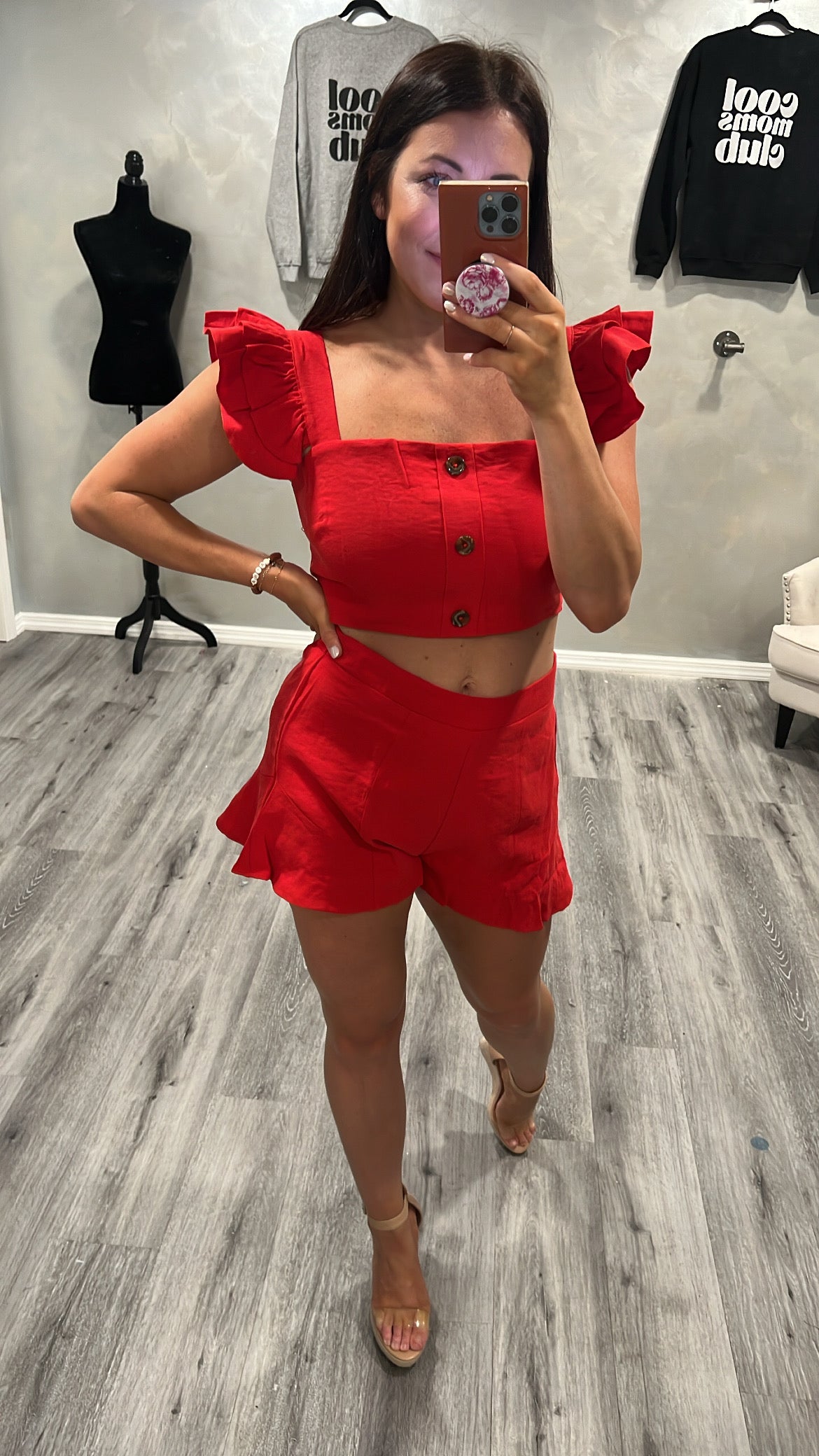 Chauncey Two Piece Ruffle Set