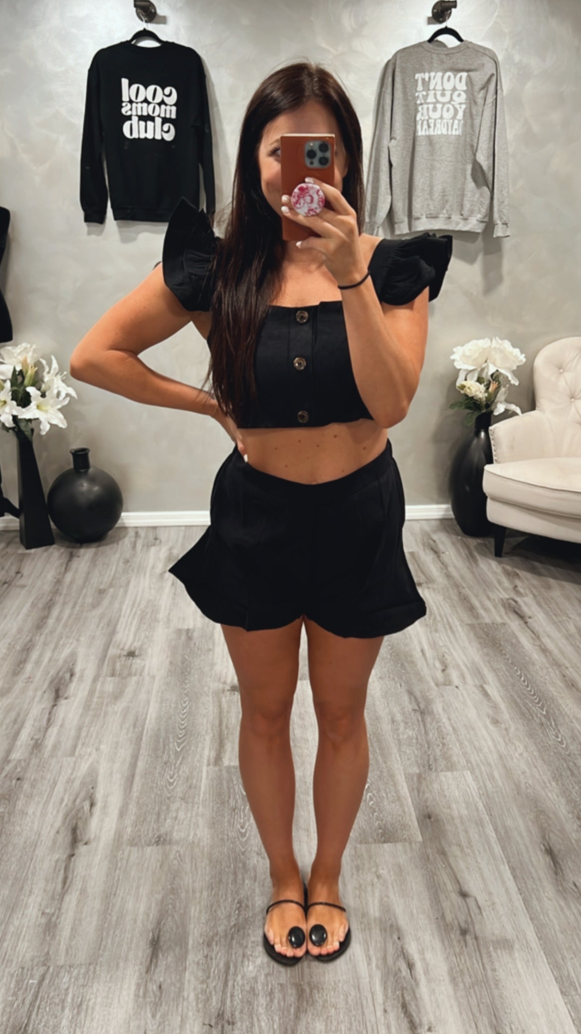 Chauncey Two Piece Ruffle Set