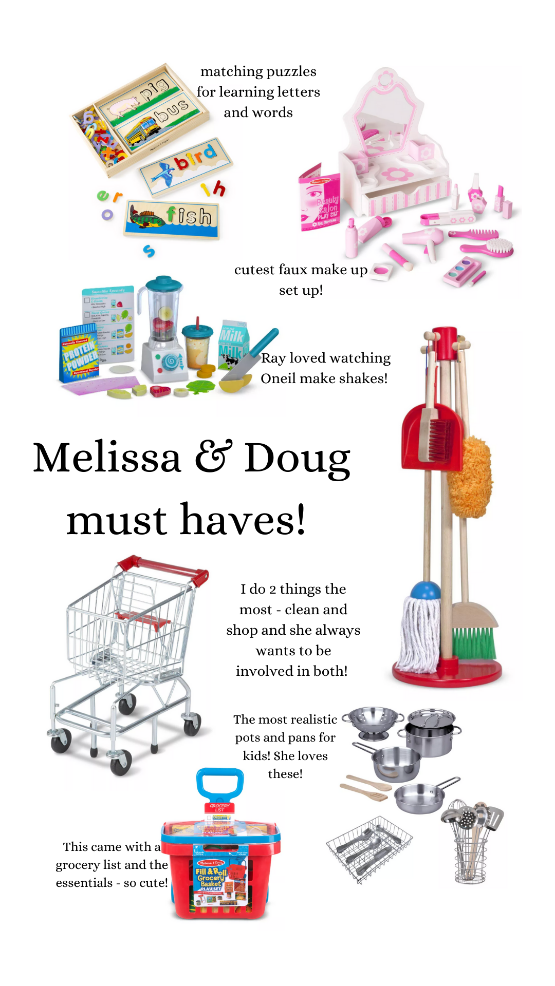Melissa & Doug Gift Guide for Toddlers
