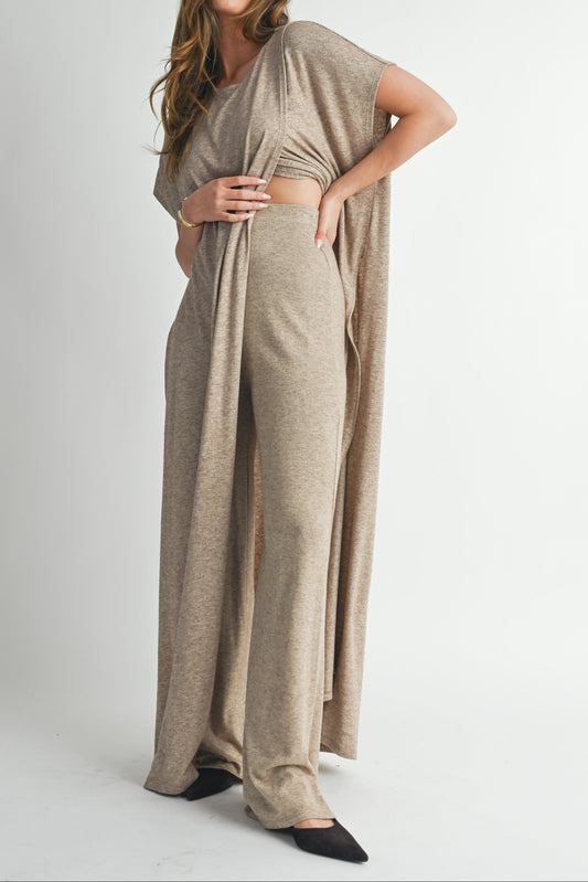Davis Two Piece Sweater Maxi Set