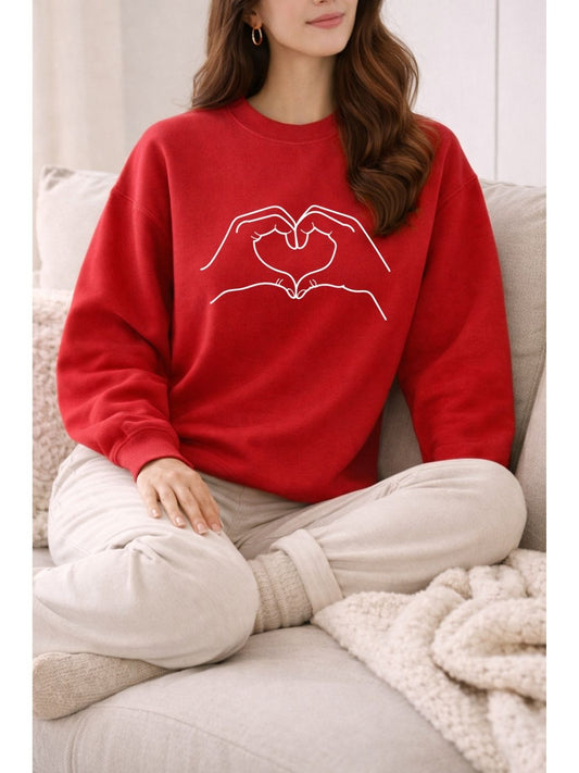 Heart Hands Crewneck