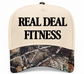 RD#3 REAL DEAL FITNESS CAMO HAT