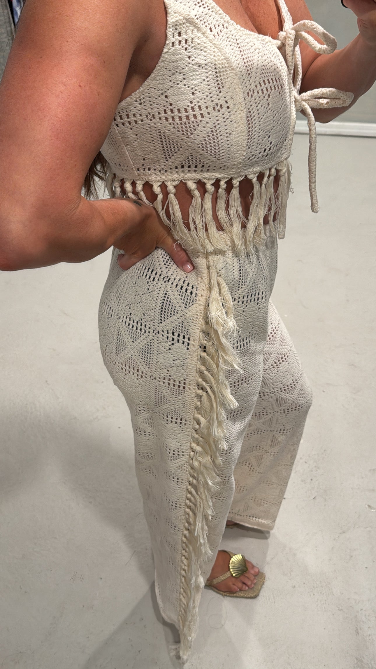 Barnes Crochet Fringe Set