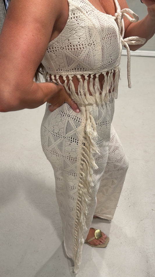 Barnes Crochet Fringe Set