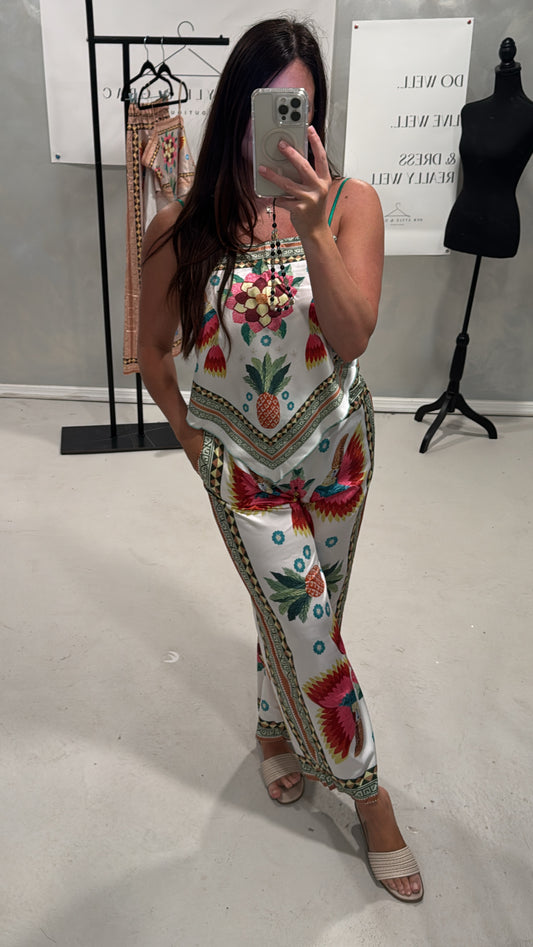 Carter Handkerchief Tropical Set