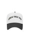 Real Deal Fitness Black and White Snap Back