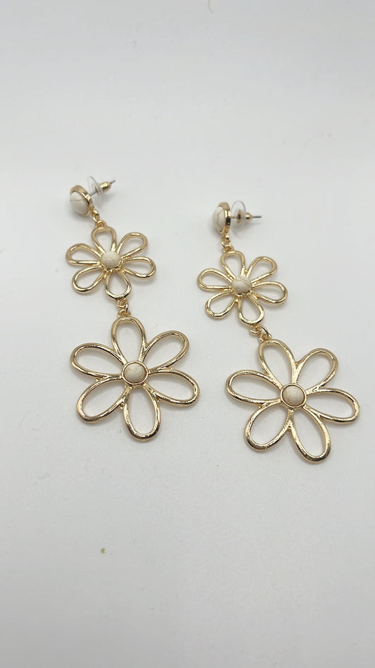 Sausalito Flower Drop Earrings