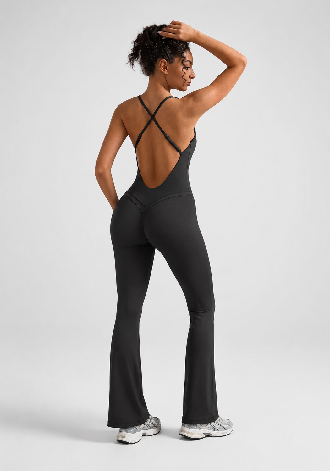 RD#33 REAL DEAL Sculpt Flare Performance Jumpsuit