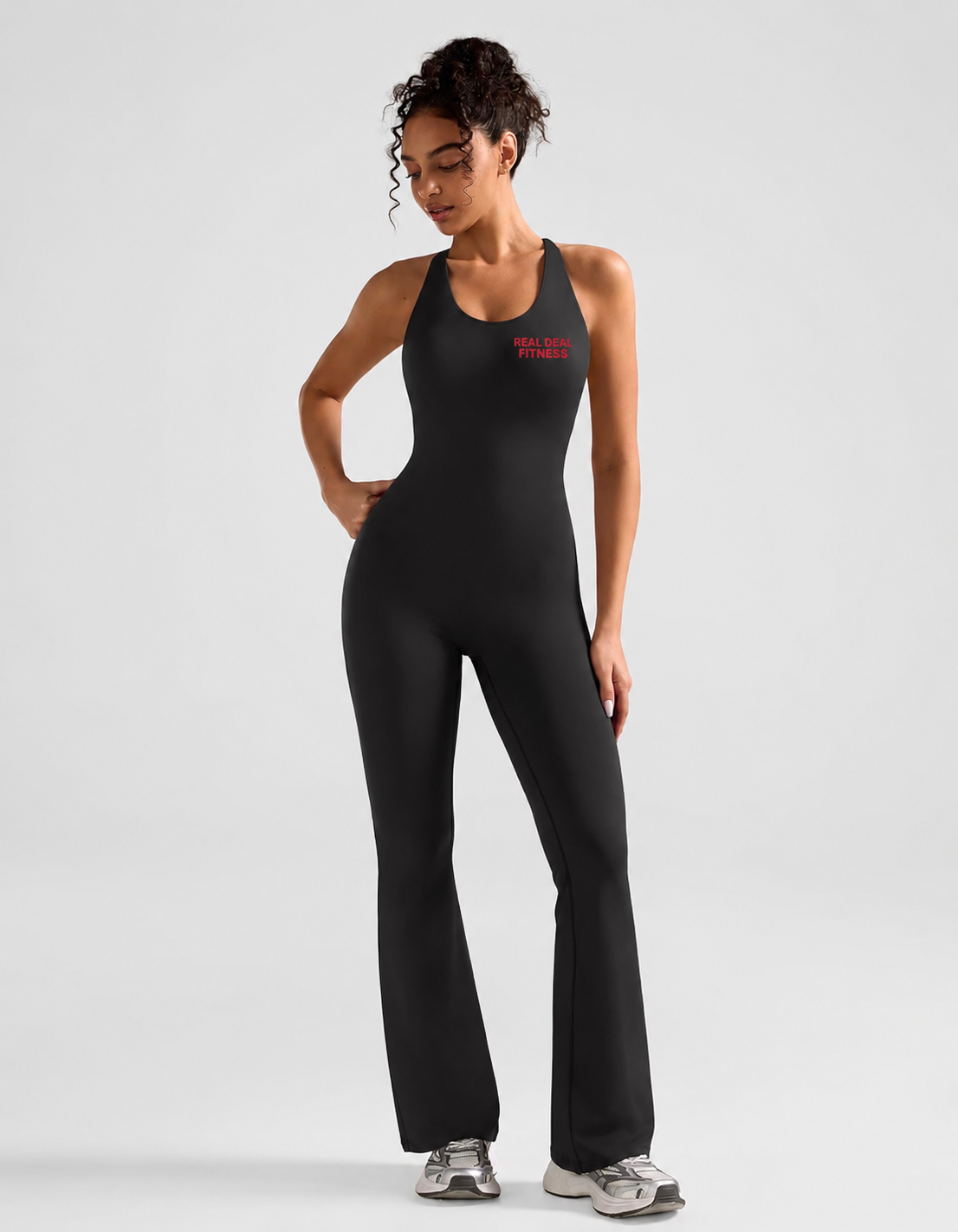 RD#33 REAL DEAL Sculpt Flare Performance Jumpsuit