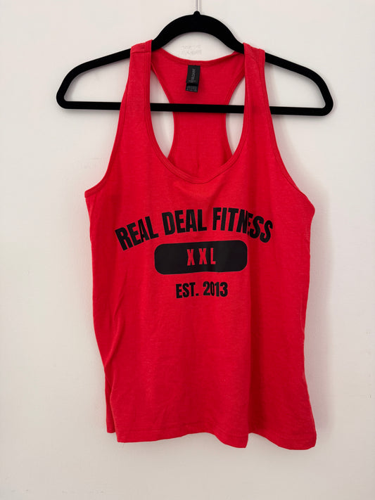 #RD9 RED RACERBACK TANK