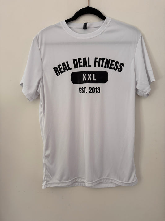 #RD8 WHITE DRI-FIT UNISEX T SHIRT