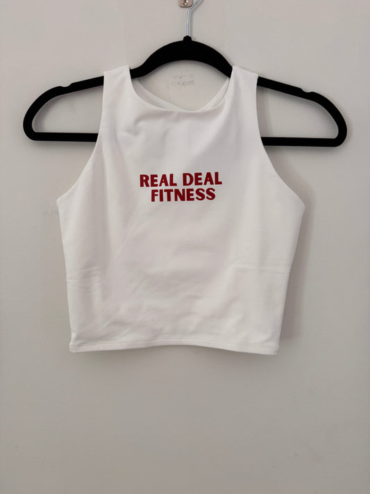 #RD15 - WHITE CROP TOP