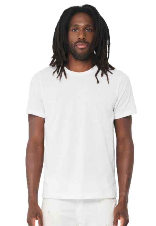#RD16 WHITE CREW NECK T SHIRT