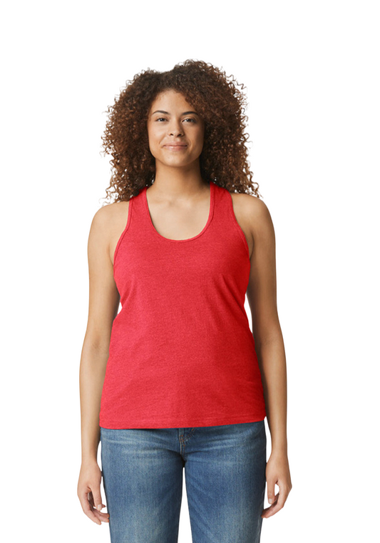 #RD9 RED RACERBACK TANK