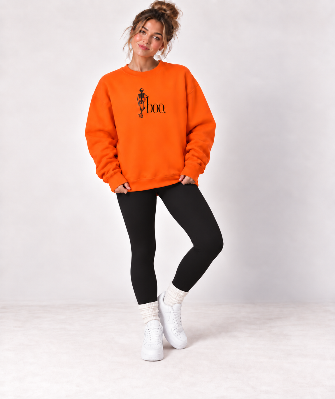 Boo Halloween Crewneck