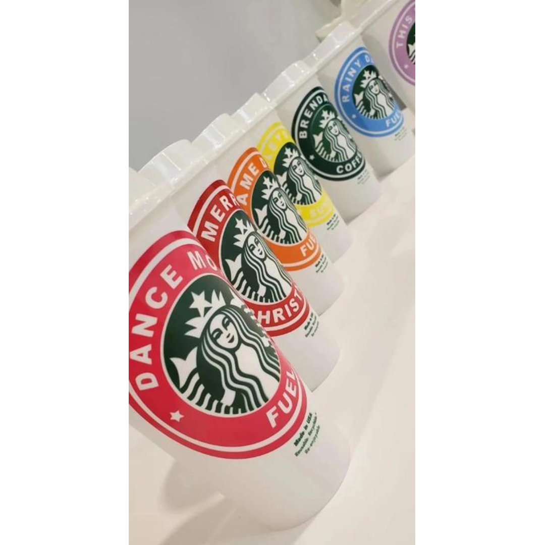 Custom Reusable Grande Coffee Cups (16oz)