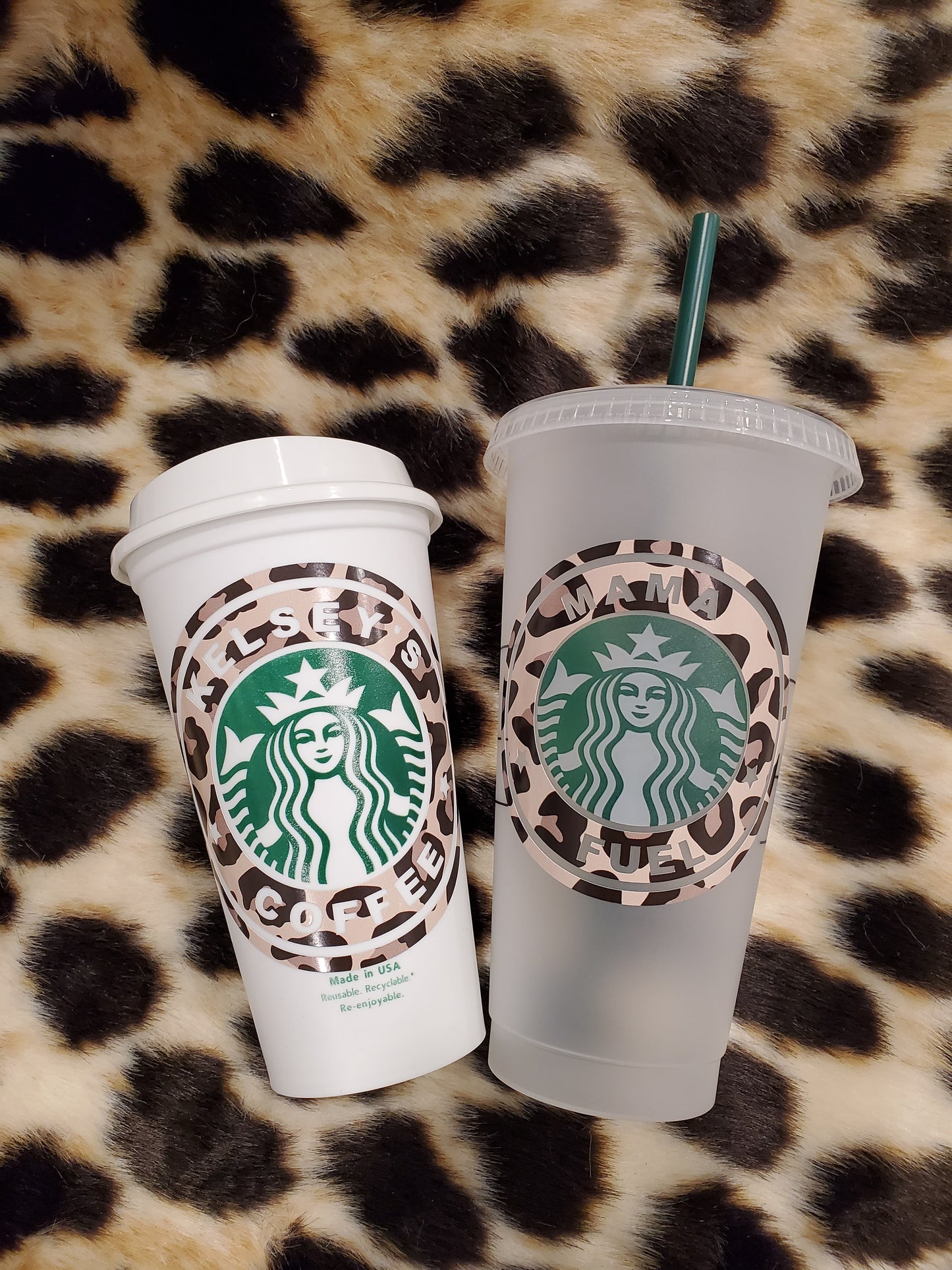 Custom Reusable Grande Coffee Cups (16oz)